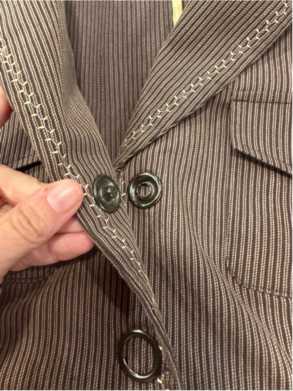 Julie Mitchell Corduroy Pant Suit Set Size 12